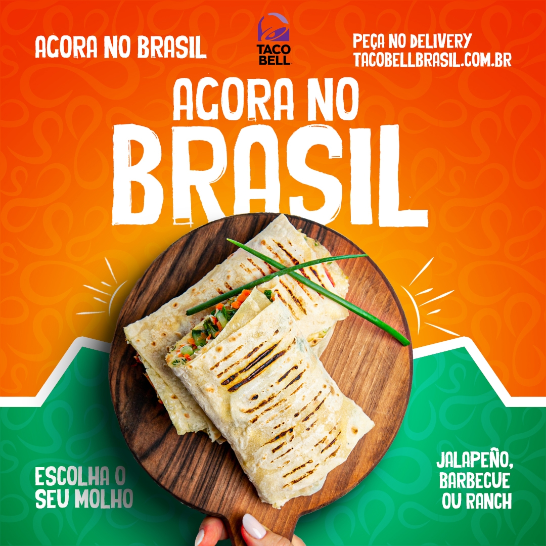 Taco Bell agora no Brasil